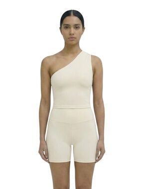 ONE SHOULDER ASYMMETRICAL TOP - Ovario